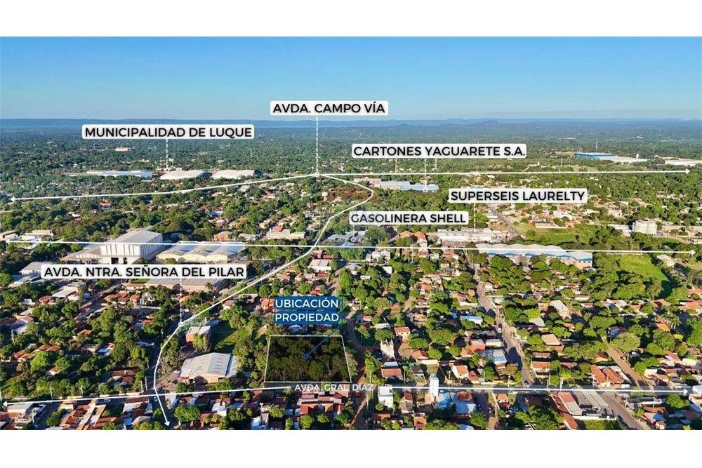 VENDO TERRENOS DE 360 M2 EN CUARTO BARRIO LÍMITE CON LAURELTY DE LA CIUDAD DE LUQUE — foto 3