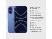 NUEVO IPHONE 17 DE 256 GIG EN CUOTAS DE GS. 545.000.-
