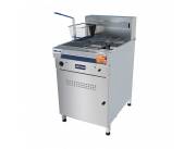 FREIDORA ELECTRICA CUADRADO METVISA 18kW, 44L - CESTO TRIPLE