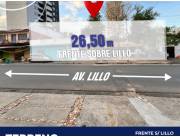 TERRENO EN VENTA - SOBRE AV. LILLO - PROYECCION RENTABLE PARA INVERSIONES INMOBILIARIAS