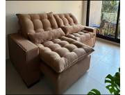 SOFÁ LIVING RETRACTIL 2 PLAZAS (8570)
