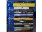 VENDO 13 JUEGOS NUEVOS DE PS4