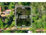 AMPLIO TERRENO DE 1500M2 EN LIMPIO