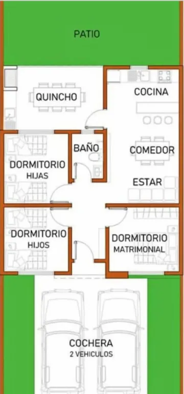 Vendo Chalet de 3 dormitorios en Villa Elisa — фото 2