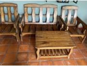 Sillones de madera