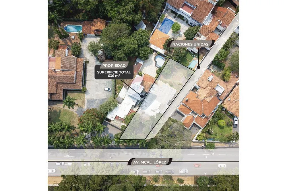 VENDO TERRENO SOBRE MARISCAL LOPEZ ZONA MBURUVICHA RÓGA — foto 3