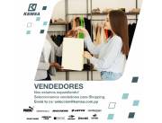 SE BUSCA VENDEDORES PARA SHOPPING