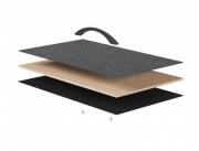 COMODA 7 CAJONES DECOTEAM DDC-038 MADERA