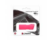 PENDRIVE KINGSTON 64GB KC-U2L64-7LN DATATRAVELER EXODIA M ROSA