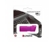 PENDRIVE KINGSTON 64GB KC-U2L64-7LP DATATRAVELER EXODIA M LILA