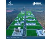 En venta terrenos en el parque industrial Bioceánica II