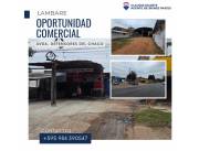VENDO IMPORTANTE PROPIEDAD COMERCIAL EN LAMBARE!!!