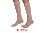 Media de compresion hasta la rodilla 30-40 mmHg