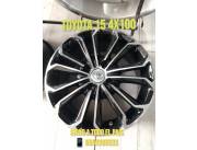 Toyota 15 4x100 nuevos en caja