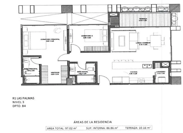 EN ALQUILER DEPARTAMENTO EN ASUNCION,DISTRITO PERSEVERANCIA ID 40997 — foto 2