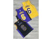 ▪️Musculosa basketball para adulto Equipos: * Bulls Jordan N23 * Lakers James N6 * Celti