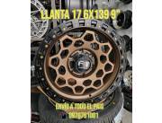 Llanta Deportiva 17 6x139 9 nuevos..