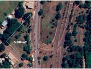 TERRENO EN VENTA PARA INVERSIÓN AL COSTADO DE LA ENTRADA DE ITAIPU