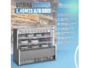 Vitrina confitera refrigerado Gelopar Aurora gris 1,40mts GPEA-140R