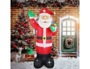 🎅🌲PAPÁ NOEL INFLABLE ELÉCTRICO 1.8 M DE ALTURA🌲🎅