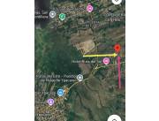 VENDO 4 TERRENOS JUNTOS EN BUENA UBICACIÓN EN ESQUINA DE 15X30 C/U EN YPACARAÍ A 300 MTS