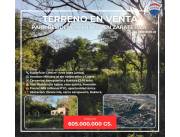 TERRENO EN VENTA 1398M2 - ZÁRATE ISLA, LUQUE - PARA INVERSIÓN