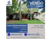 📍VENDO CASA EN SAN BERNARDINO - BARRIO YVY ANGUY PRIMERA !!!..
