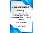 Vendo en Piribebuy