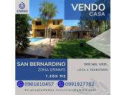 📍VENDO FABULOSA CASA EN SAN BERNARDINO - ZONA GRIMM'S!!!..