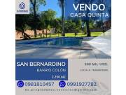 📍VENDO CASA EN SAN BERNARDINO - BARRIO COLÓN!!!..