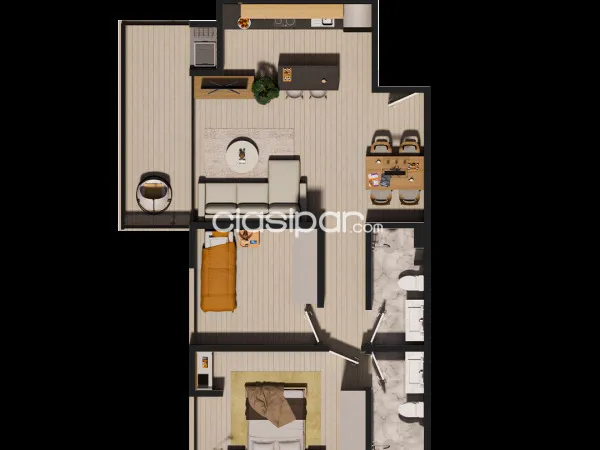 VENDO DEPARTAMENTO EN LIVING TRINIDAD — foto 3