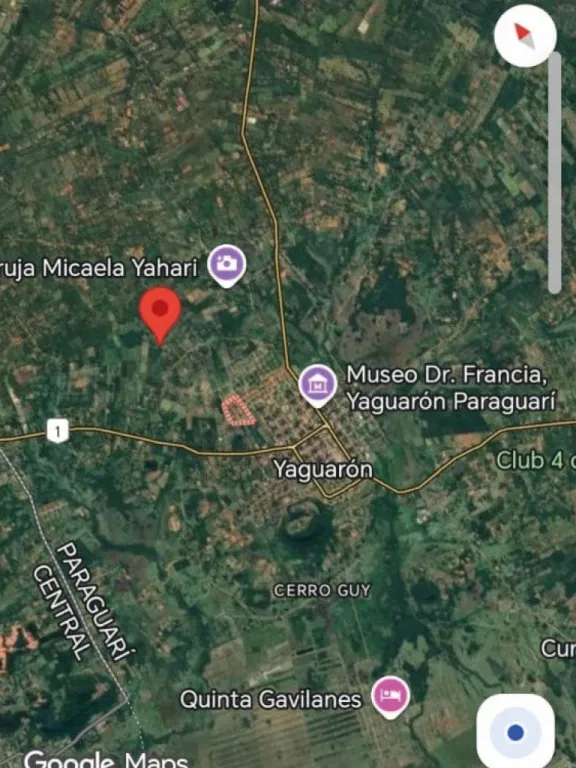 3 HECTÁREAS CON 3525 M2 EN YAGUARÓN, LUGAR COMPAÑÍA MBARITU, HERMOSO LUGAR PARA INVERTIR — foto 3