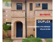 DUPLEX DE 3 DORMITORIOS EN BARRIO CERRADO VILLA ELISA