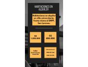 Alquilo habitación en san Lorenzo barrio universitario universitario