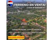 VENTA- TERRENO- LUQUE, ITAPUAMI III - 360M2