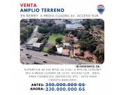 TERRENO COMERCIAL 10*60 - ÑEMBY - APTO PARA CRÉDITO BANCARIO
