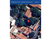 VENTO TERRENO EN RECOLETA IDEAL PARA DESARROLLO INMOBILIARIO