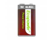 PILA ECOPOWER ALCALINA 9V RECTANGULAR