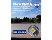 Terreno en Venta – 8 460 m² – Falcón – Intersección PY12 y PY09