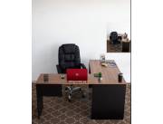 COMBO ESCRITORIO ANGULAR STAR+SILLA ALASKA (BF003D)