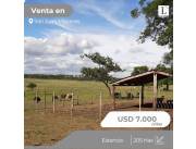 Venta estancia de 205 has en San Juan misiones documentos al dia