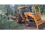 Valmet 980 4x2 turbo 1990 con pala frontal rastra y acoplado funciona al 100%