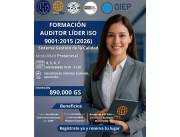 CURSO AUDITOR ISO 9001-2015