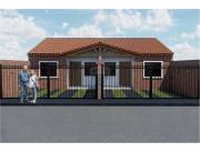 Chalet a estrenar de 2 hab con patio, Cañadita