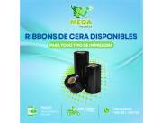 ribbons de cera a pedido