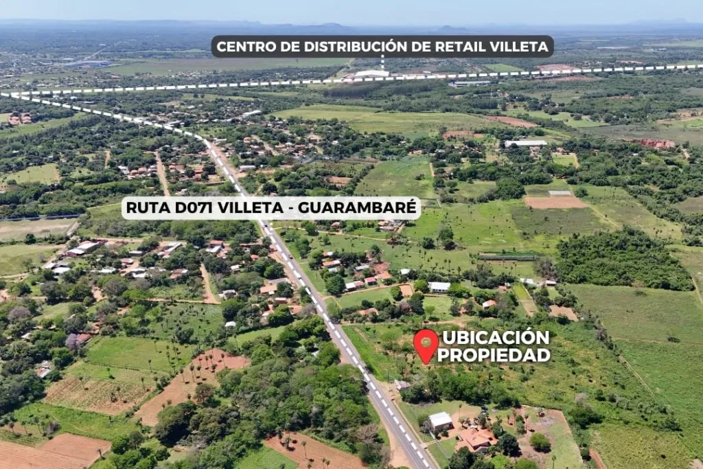 ¡ En Venta 2 hectáreas sobre la ruta Villeta Guarambaré! — foto 3