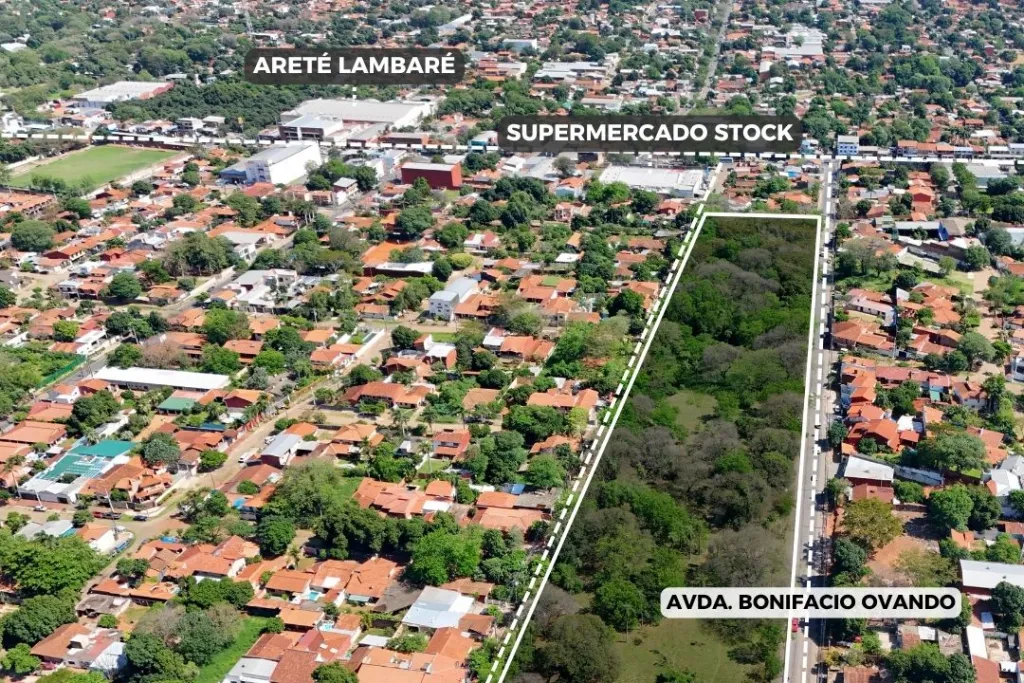 TERRENO DE 3 HAS A 1 CUADRA DE CACIQUE LAMBARÉ — foto 3