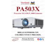 Proyector ViewSonic PA503X 4000 Lúmenes. Adquirilo en cuotas!