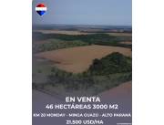 46 Hectareas Minga Guazu km20