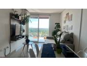 Alquilo departamento amoblado de 1 dormitorio c/piscina B° Mburucuyá COD A0723